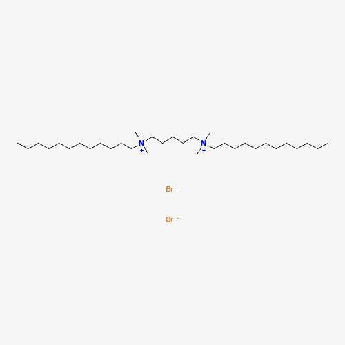 N1,N5-Didodecyl-N1,N1,N5,N5-tetramethylpentane-1,5-diaminium bromide