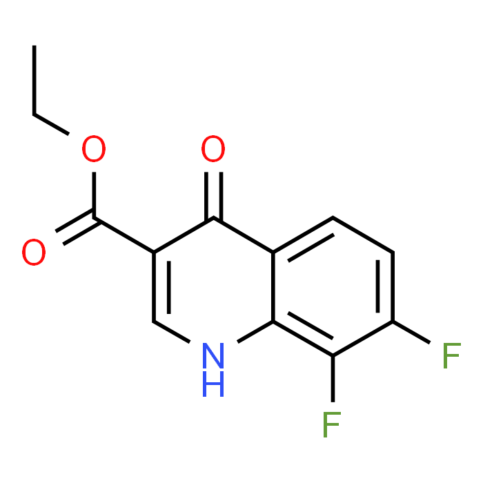 Ethyl 7,8-difluoro-4-oxo-1,4-dihydroquinoline-3-carboxylate