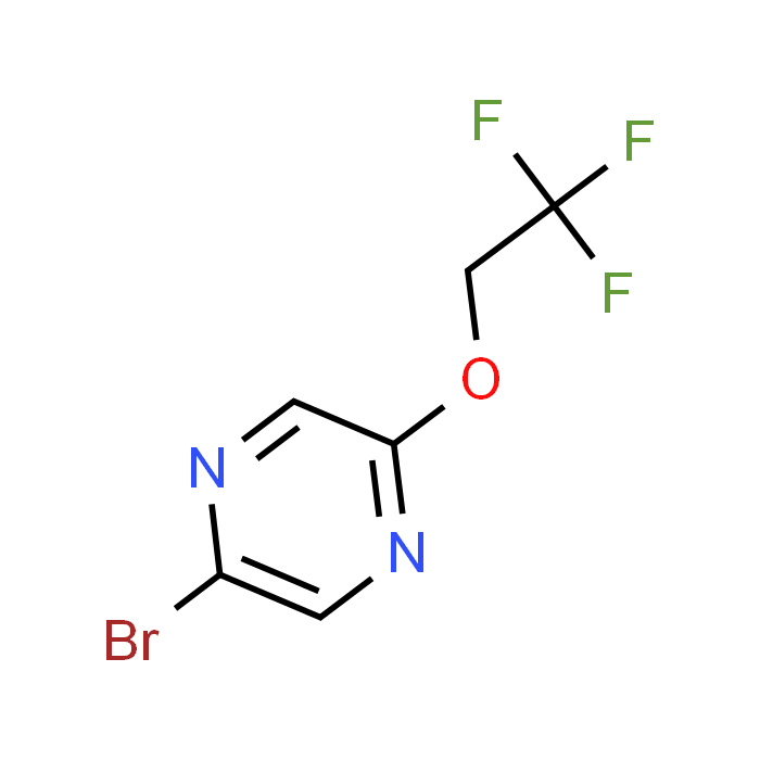 2-Bromo-5-(2,2,2-trifluoroethoxy)pyrazine
