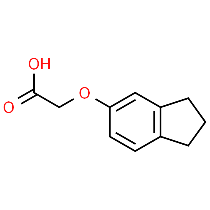 2-((2,3-Dihydro-1H-inden-5-yl)oxy)acetic acid
