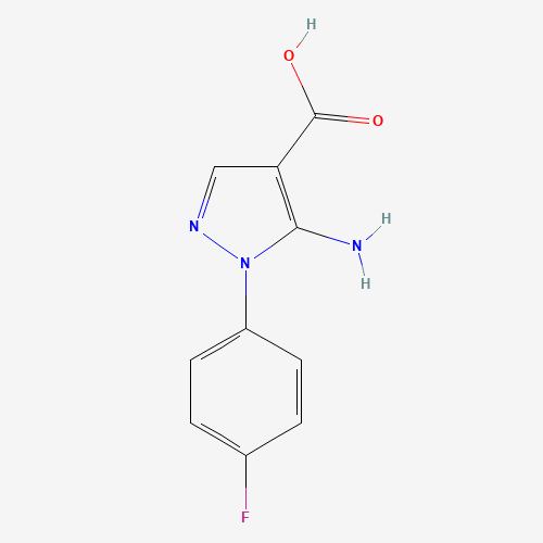 5-Amino-1-(4-fluorophenyl)-1H-pyrazole-4-carboxylic acid