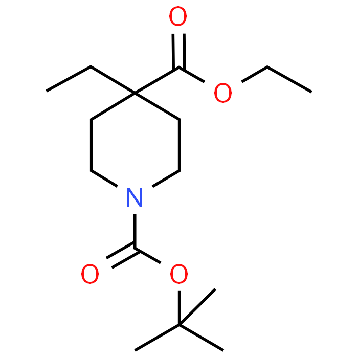 Ethyl 1-Boc-4-ethyl-4-piperidine carboxylate