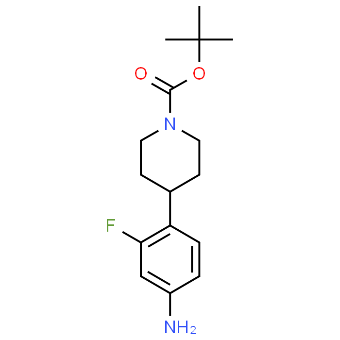 tert-Butyl 4-(4-amino-2-fluorophenyl)piperidine-1-carboxylate