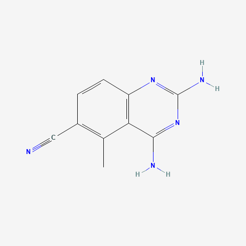 2,4-Diamino-5-methyl-6-quinazolinecarbonitrile