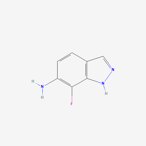 7-fluoro-1H-indazol-6-amine
