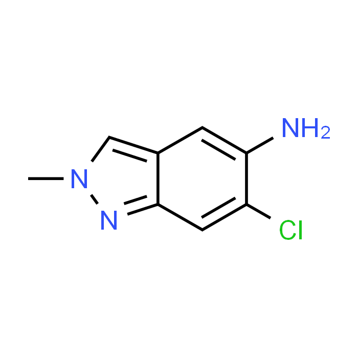 6-Chloro-2-methyl-2H-indazol-5-amine