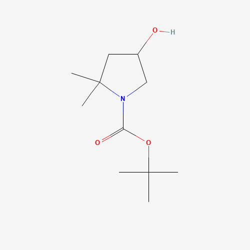 tert-Butyl 4-hydroxy-2,2-dimethylpyrrolidine-1-carboxylate