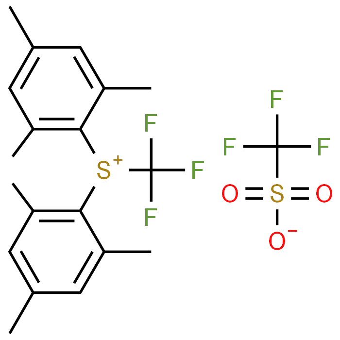 Dimesityl(trifluoromethyl)sulfonium trifluoromethanesulfonate