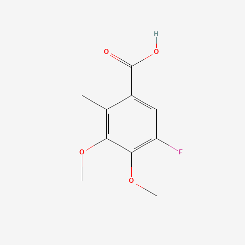 5-Fluoro-3,4-dimethoxy-2-methylbenzoic acid