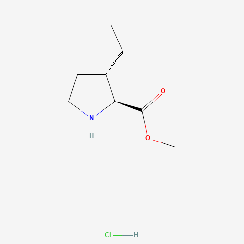 Methyl 3-ethylpyrrolidine-2-carboxylate hydrochloride