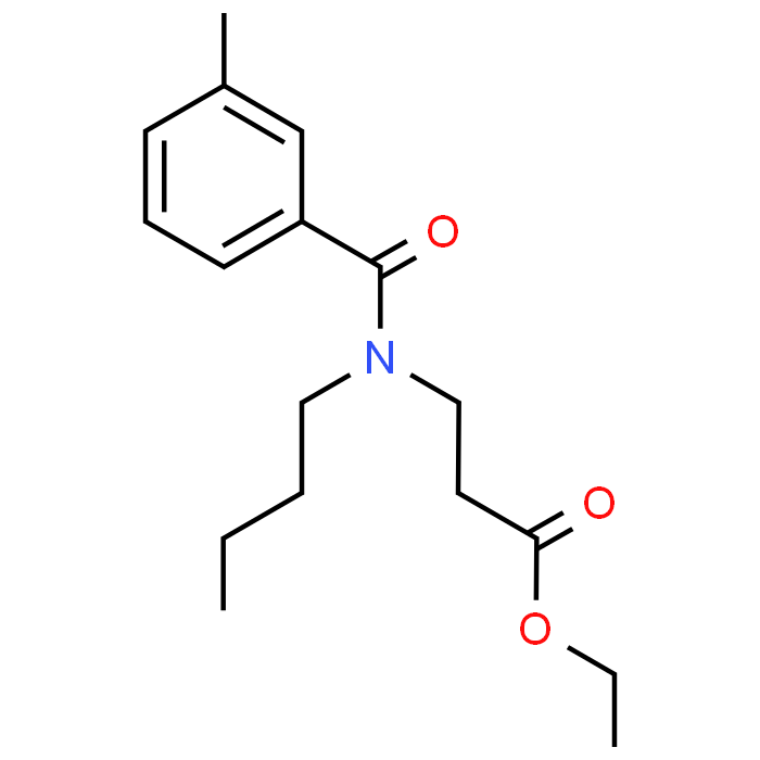 Ethyl 3-(N-butyl-3-methylbenzamido)propanoate