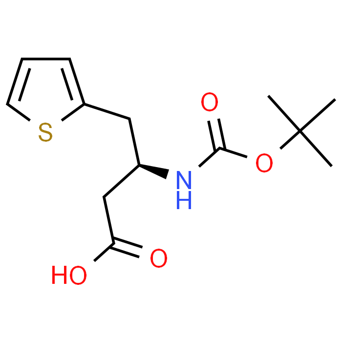 (S)-3-((tert-Butoxycarbonyl)amino)-4-(thiophen-2-yl)butanoic acid