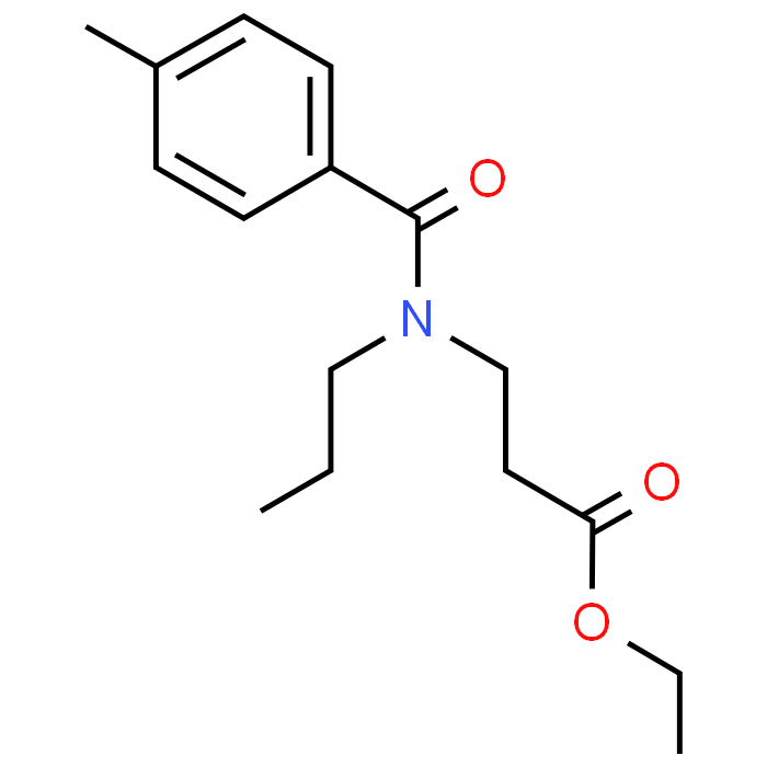 Ethyl 3-(4-methyl-N-propylbenzamido)propanoate