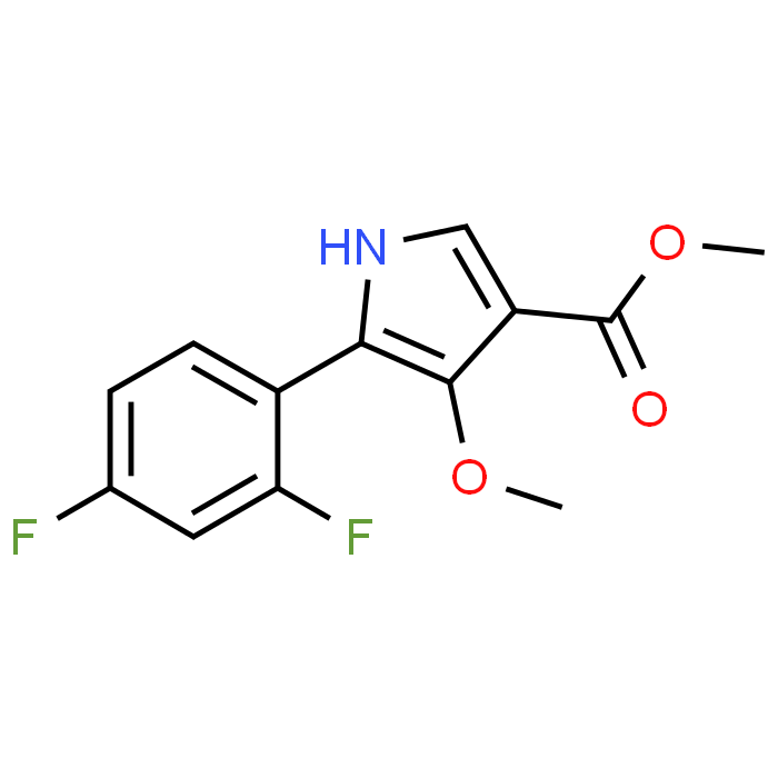 Methyl 5-(2,4-difluorophenyl)-4-methoxy-1H-pyrrole-3-carboxylate