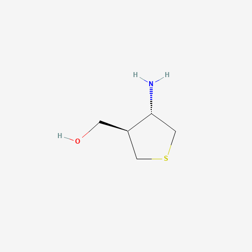 rel-((3R,4S)-4-Aminotetrahydrothiophen-3-yl)methanol