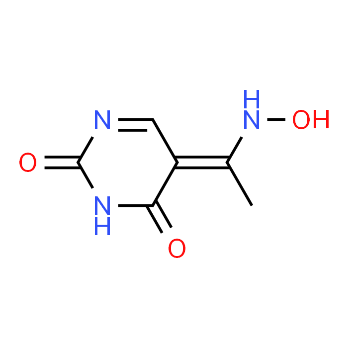 5-(1-(Hydroxyamino)ethylidene)pyrimidine-2,4(3H,5H)-dione