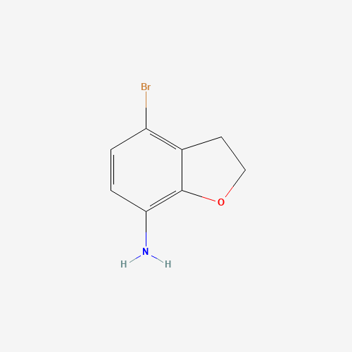 4-Bromo-2,3-dihydrobenzofuran-7-amine