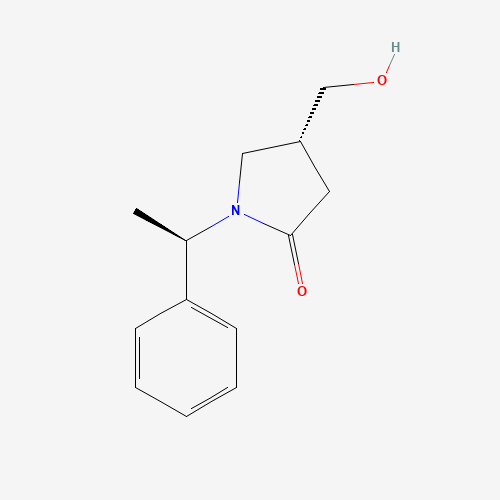 (R)-4-(Hydroxymethyl)-1-((R)-1-phenylethyl)pyrrolidin-2-one