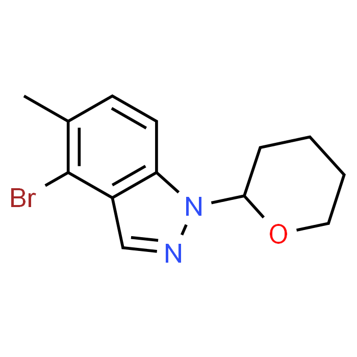 4-Bromo-5-methyl-1-(tetrahydro-2H-pyran-2-yl)-1H-indazole