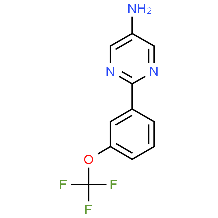 2-(3-(Trifluoromethoxy)phenyl)pyrimidin-5-amine