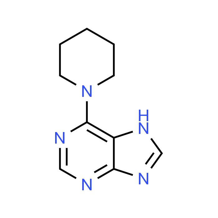 6-(Piperidin-1-yl)-9H-purine
