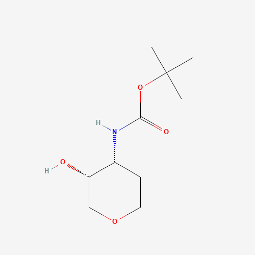 tert-Butyl ((3R,4R)-3-hydroxytetrahydro-2H-pyran-4-yl)carbamate