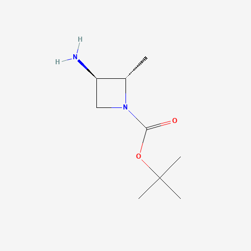 tert-butyl (2S,3R)-3-amino-2-methylazetidine-1-carboxylate - Achmem