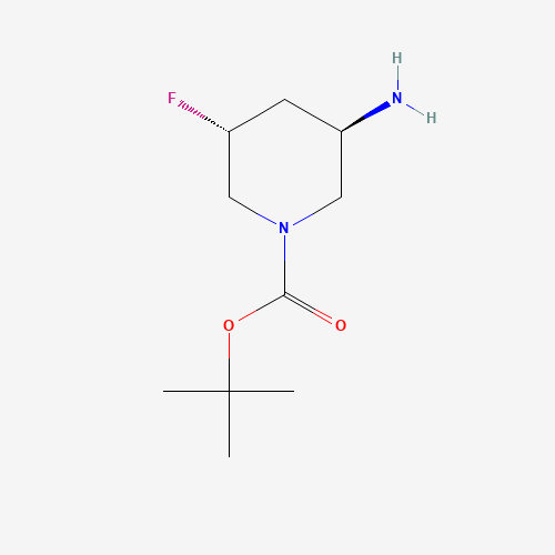 (3R,5R)-tert-Butyl 3-amino-5-fluoropiperidine-1-carboxylate