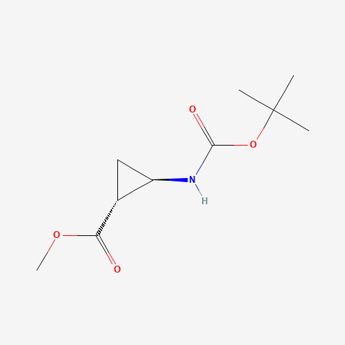 (1R,2R)-Methyl 2-((tert-butoxycarbonyl)amino)cyclopropanecarboxylate