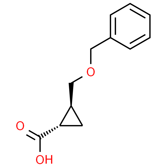 (1S,2S)-2-((Benzyloxy)methyl)cyclopropane-1-carboxylic acid