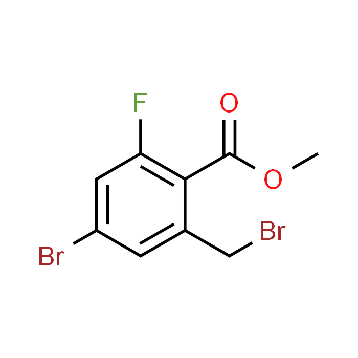 Methyl 4-bromo-2-(bromomethyl)-6-fluorobenzoate