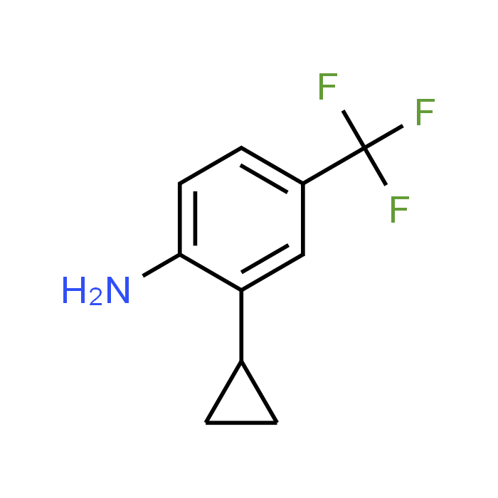 2-Cyclopropyl-4-(trifluoromethyl)aniline