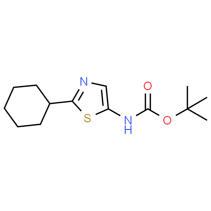 tert-Butyl (2-cyclohexylthiazol-5-yl)carbamate