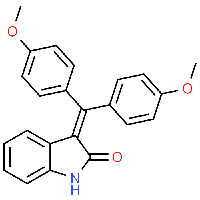 3-(Bis(4-methoxyphenyl)methylene)indolin-2-one