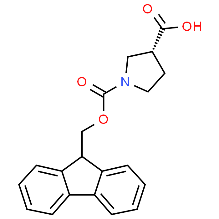 (R)-1-(((9H-Fluoren-9-yl)methoxy)carbonyl)pyrrolidine-3-carboxylic acid