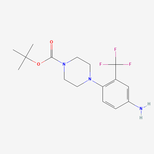 tert-Butyl 4-(4-amino-2-(trifluoromethyl)phenyl)piperazine-1-carboxylate