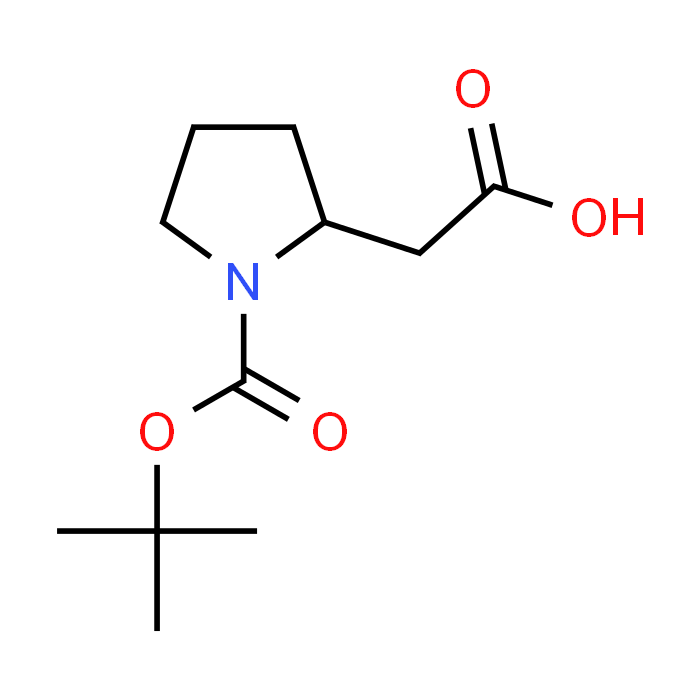 2-(1-(tert-Butoxycarbonyl)pyrrolidin-2-yl)acetic acid