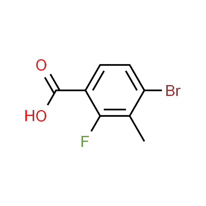 4-Bromo-2-fluoro-3-methylbenzoic acid