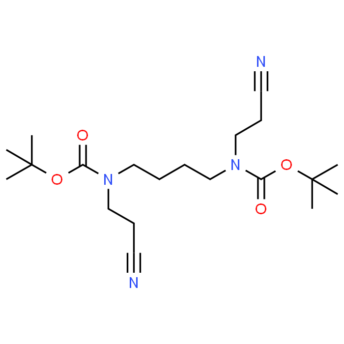 Di-tert-butyl butane-1,4-diylbis((2-cyanoethyl)carbamatE)