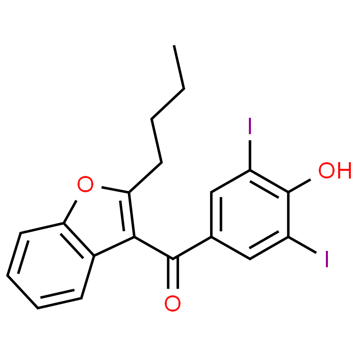 (2-Butylbenzofuran-3-yl)(4-hydroxy-3,5-diiodophenyl)methanone
