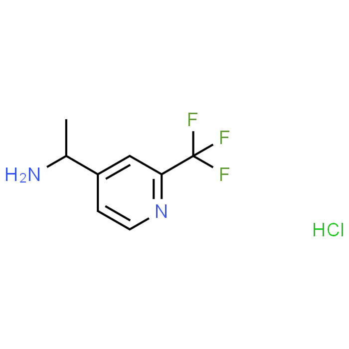 1-(2-(Trifluoromethyl)pyridin-4-yl)ethanamine hydrochloride