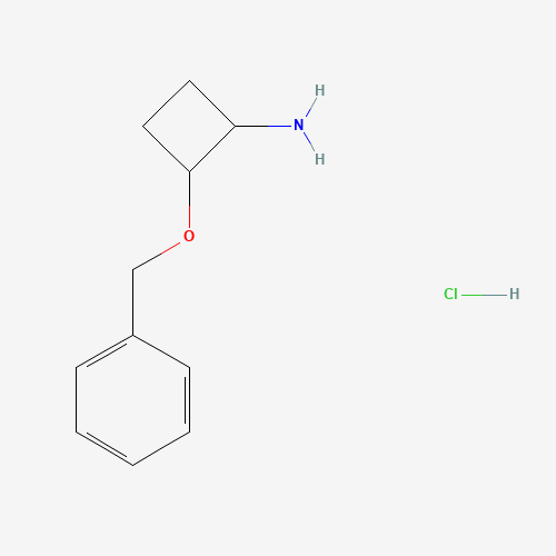 2-(Benzyloxy)cyclobutan-1-amine hydrochloride