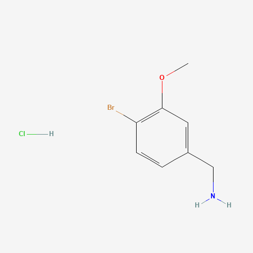 (4-Bromo-3-methoxyphenyl)methanamine hydrochloride