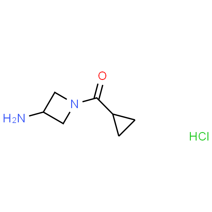 (3-Aminoazetidin-1-yl)(cyclopropyl)methanone hydrochloride