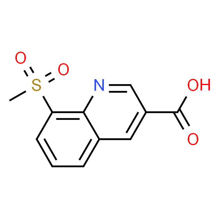 8-(Methylsulfonyl)quinoline-3-carboxylic acid