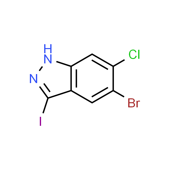 5-Bromo-6-chloro-3-iodo-1H-indazole