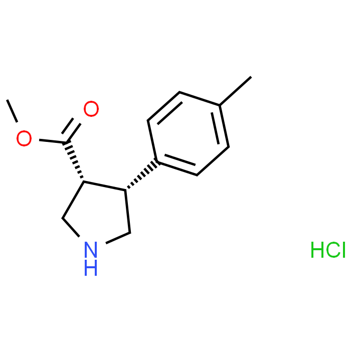 rel-Methyl (3R,4S)-4-(p-tolyl)pyrrolidine-3-carboxylate hydrochloride