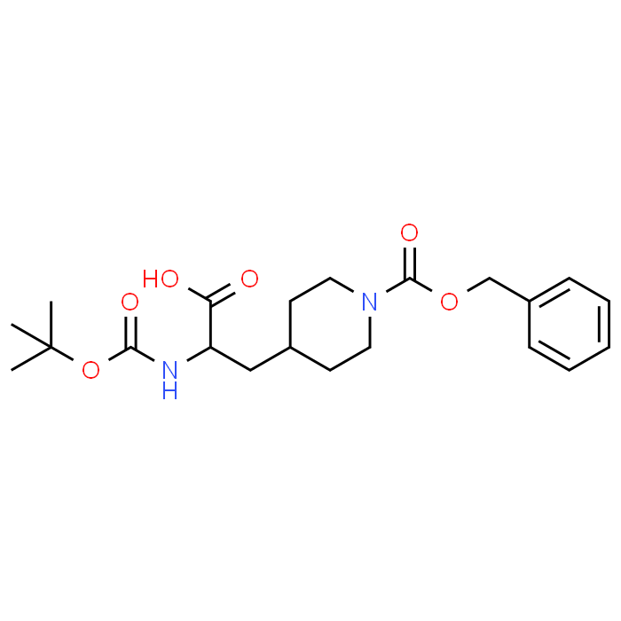 3-(1-((Benzyloxy)carbonyl)piperidin-4-yl)-2-((tert-butoxycarbonyl)amino)propanoic acid
