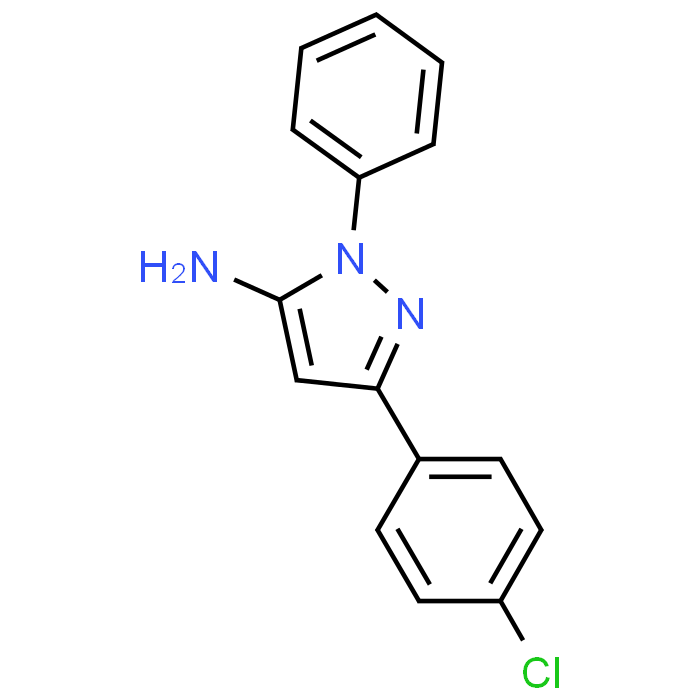 3-(4-Chlorophenyl)-1-phenyl-1H-pyrazol-5-amine