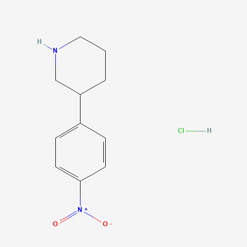 3-(4-Nitrophenyl)piperidine hydrochloride